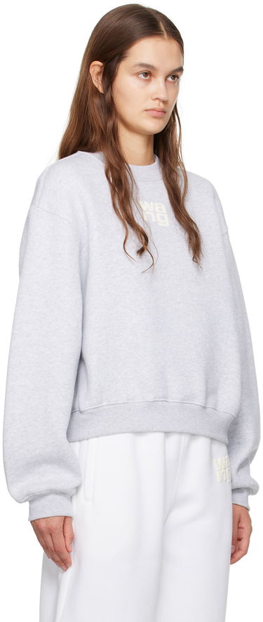 Sweatshirt Alexander Wang Crewneck Sweatshirt Grå | 4CC3221360, 1