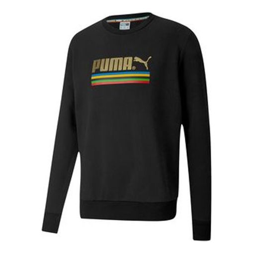 Sweater Puma Unity World Resonance Crewneck Sweatshirt Sort | 599285-01