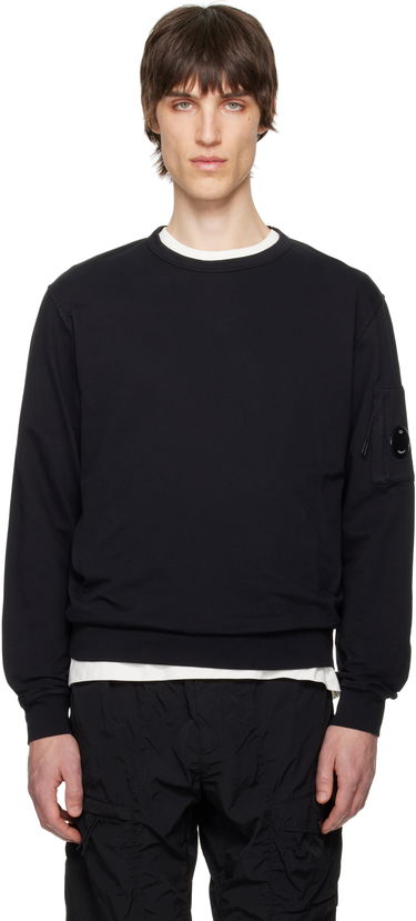 Sweater C.P. Company C.P. Company Light Fleece Crewneck Sweatshirt Sort | 18CMSS019A-002246G, 0