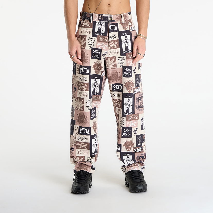Bukser Patta Patta Collage Canvas Pants 30 Flerfarvet | POC-AW25-4000-386-0008-084