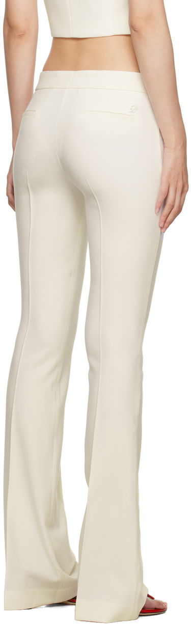 Bukser Blumarine Blumarine Flared Dress Pants Hvid | A322P098A, 2