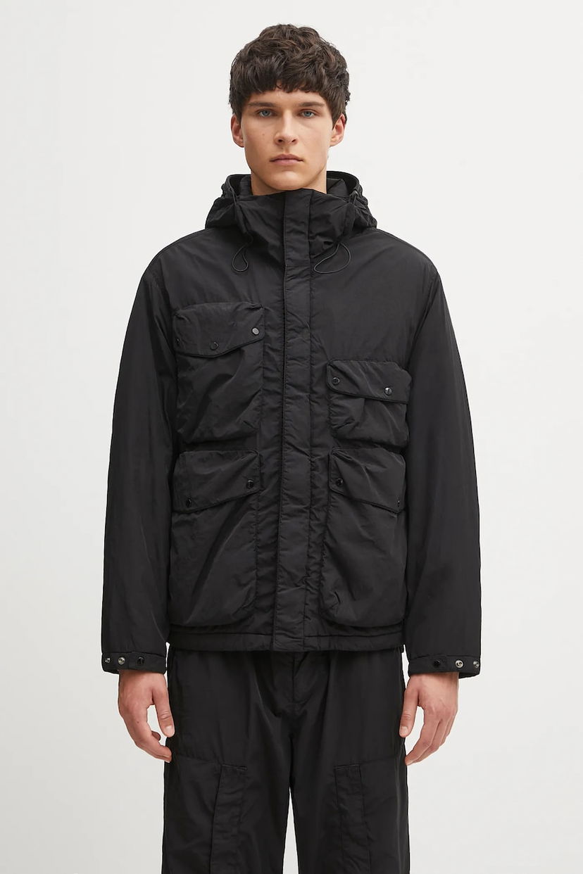 Jakke C.P. Company C.P. Company Hooded Pocket Jacket Sort | 19CMOW010A005904G