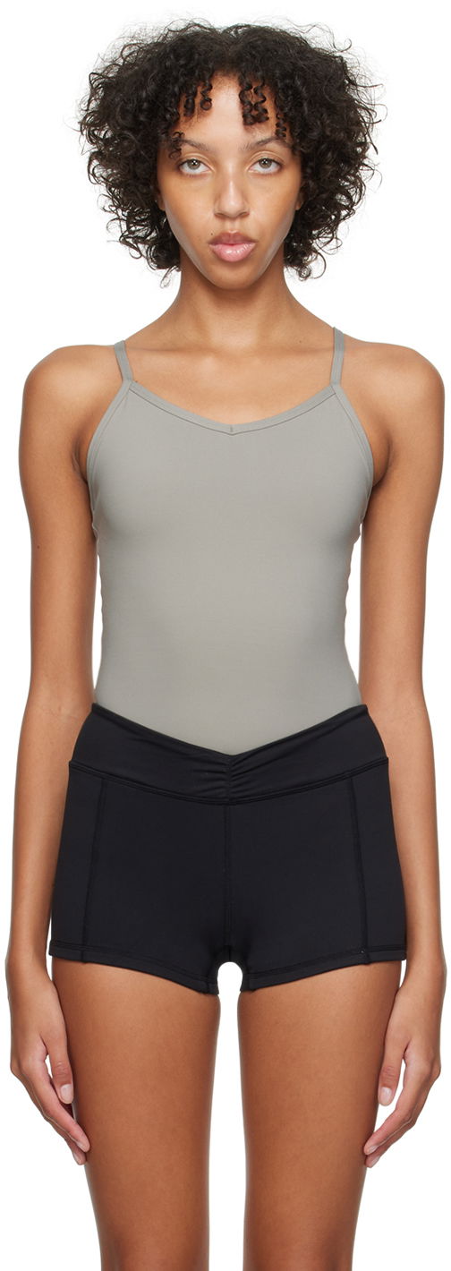 Krop Anine Bing Anine Bing Alissa Bodysuit Grå | S-08-7405-040