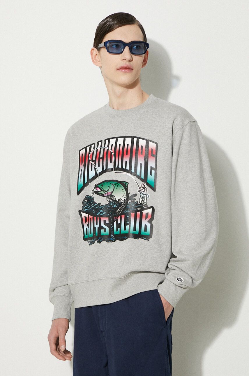 Sweatshirt BILLIONAIRE BOYS CLUB Billionaire Boys Club Big Catch Crewneck Sweatshirt Grå | B24230, 0