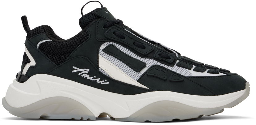Tøj AMIRI AMIRI Bone Runner Sort | AMFOSR1091
