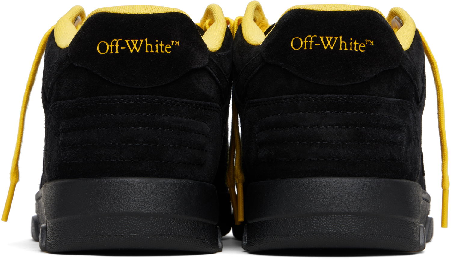 Sneakers og sko Off-White Off-White Out Of Office Sort | OMIA189S25LEA00B1015, 1