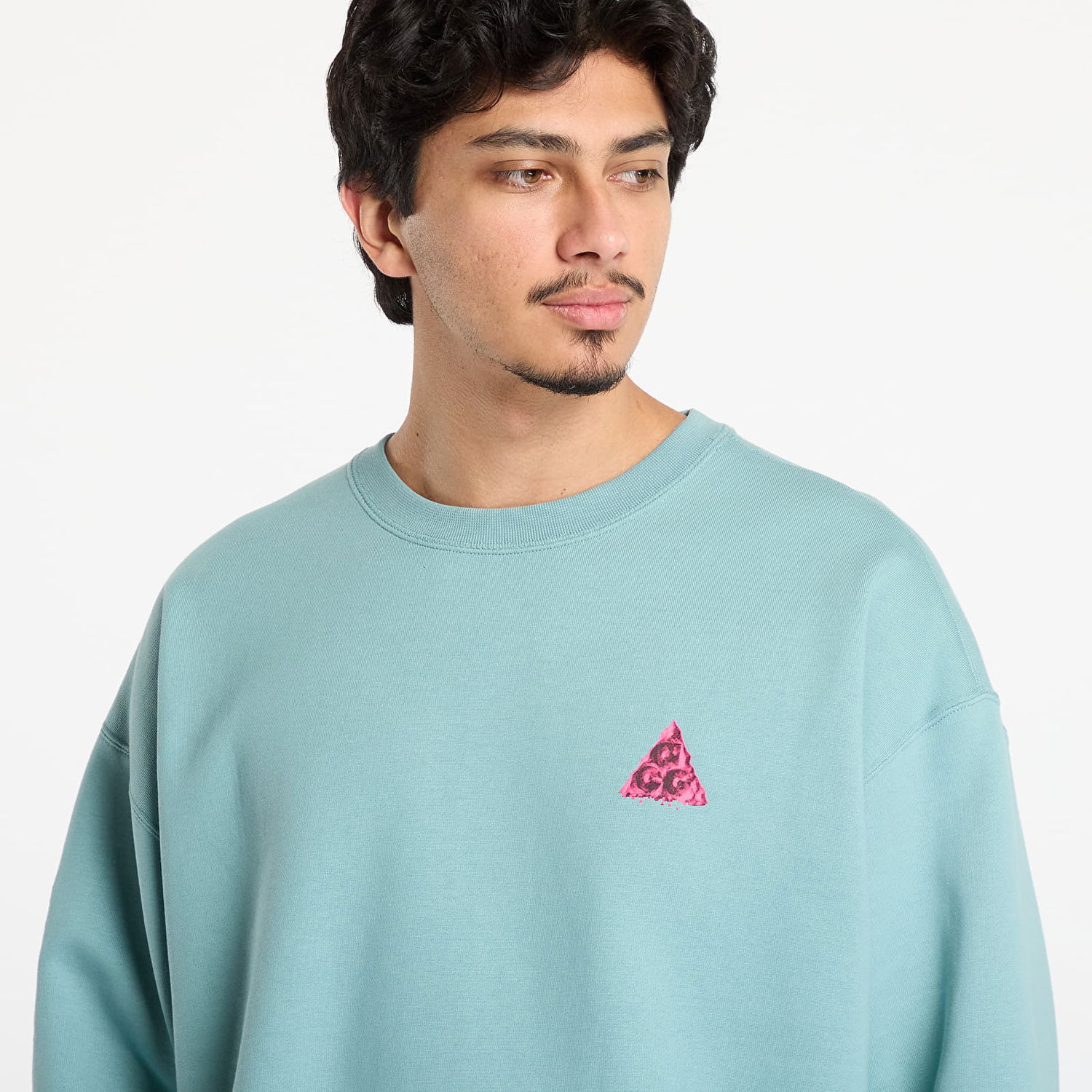 Sweatshirt Nike ACG ACG Tuff Fleece Crew-Neck Sweatshirt Turkis | HV1119-017, 1