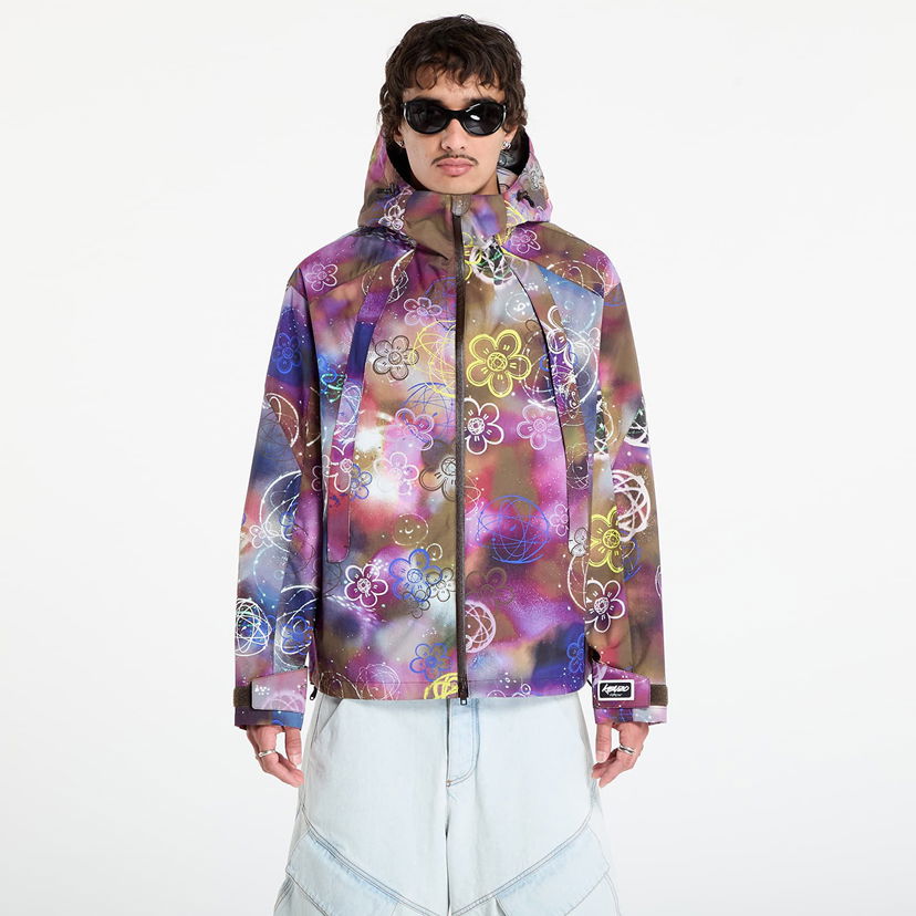 Vindjakke KENZO KENZO x FUTURA 2000 Short Windbreaker Flerfarvet | FF65BL1779ND.50