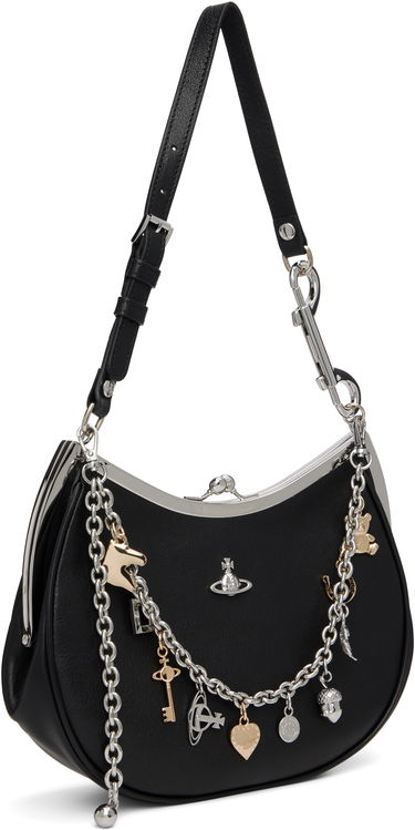 Håndtaske Vivienne Westwood Vivienne Westwood Charm Frame Bag Sort | 4B01000PW-L00BX-, 1