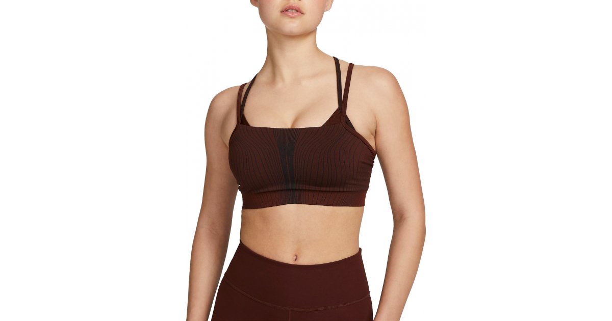 Bh Nike Yoga Dri-FIT ADV Indy Sports Bra Brun | dm0549-217, 1