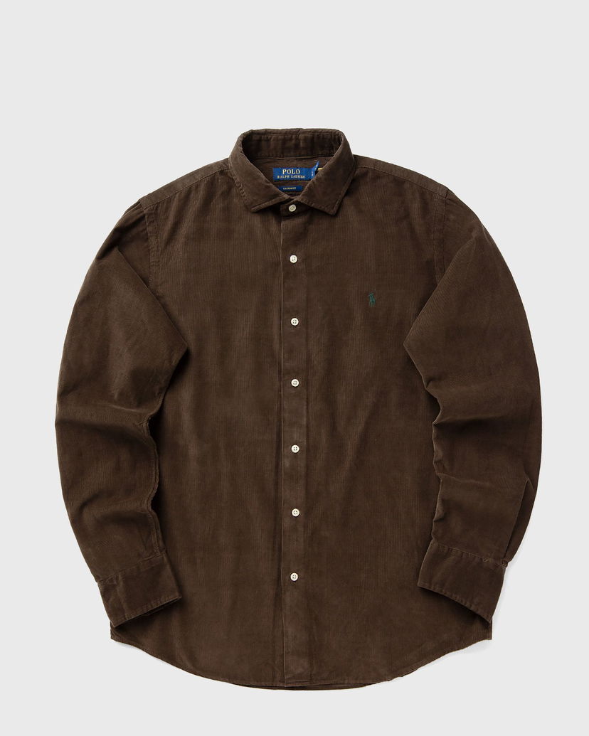 Skjorte Polo by Ralph Lauren Corduroy Sport Shirt Brun | 710P00518003