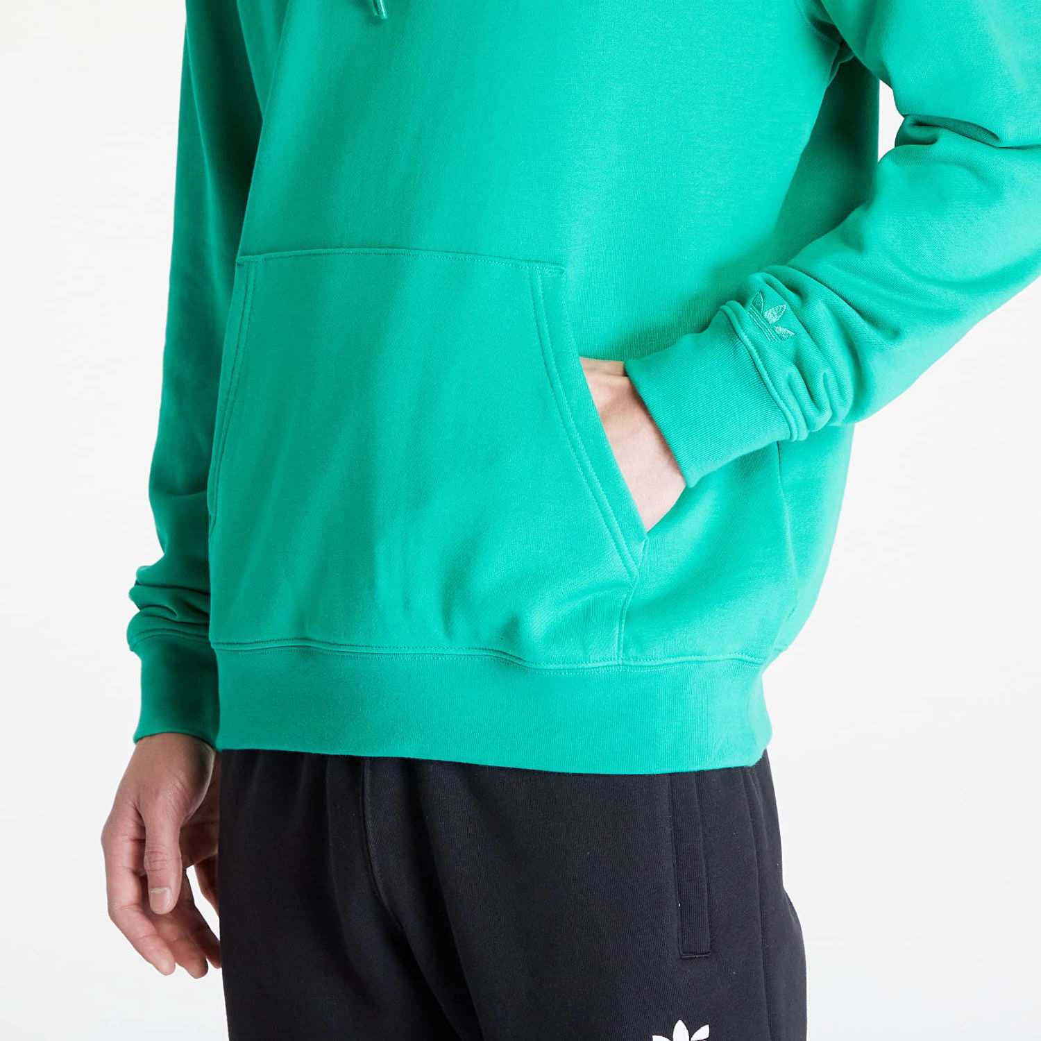 Sweatshirt adidas Originals Trefoil Hoodie Turkis | IM9685, 1