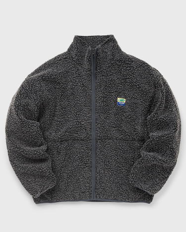 Jakke American Vintage Hoktown Fleece Zip-Up Jacket Grå | HOK16CH25-CHARCOAL-MELANGE, 1