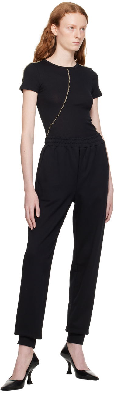 T-shirt Helmut Lang Helmut Lang Twisted T-Shirt Sort | N05HW522, 4