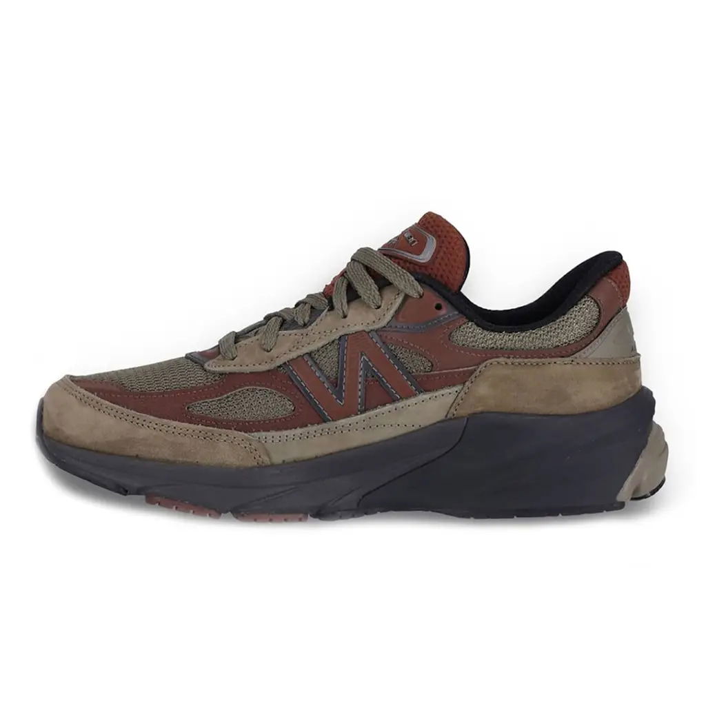 Sneakers og sko New Balance 990v6 MiUSA "Dark Camo Rich Oak Sel" Brun | U990CA6, 0