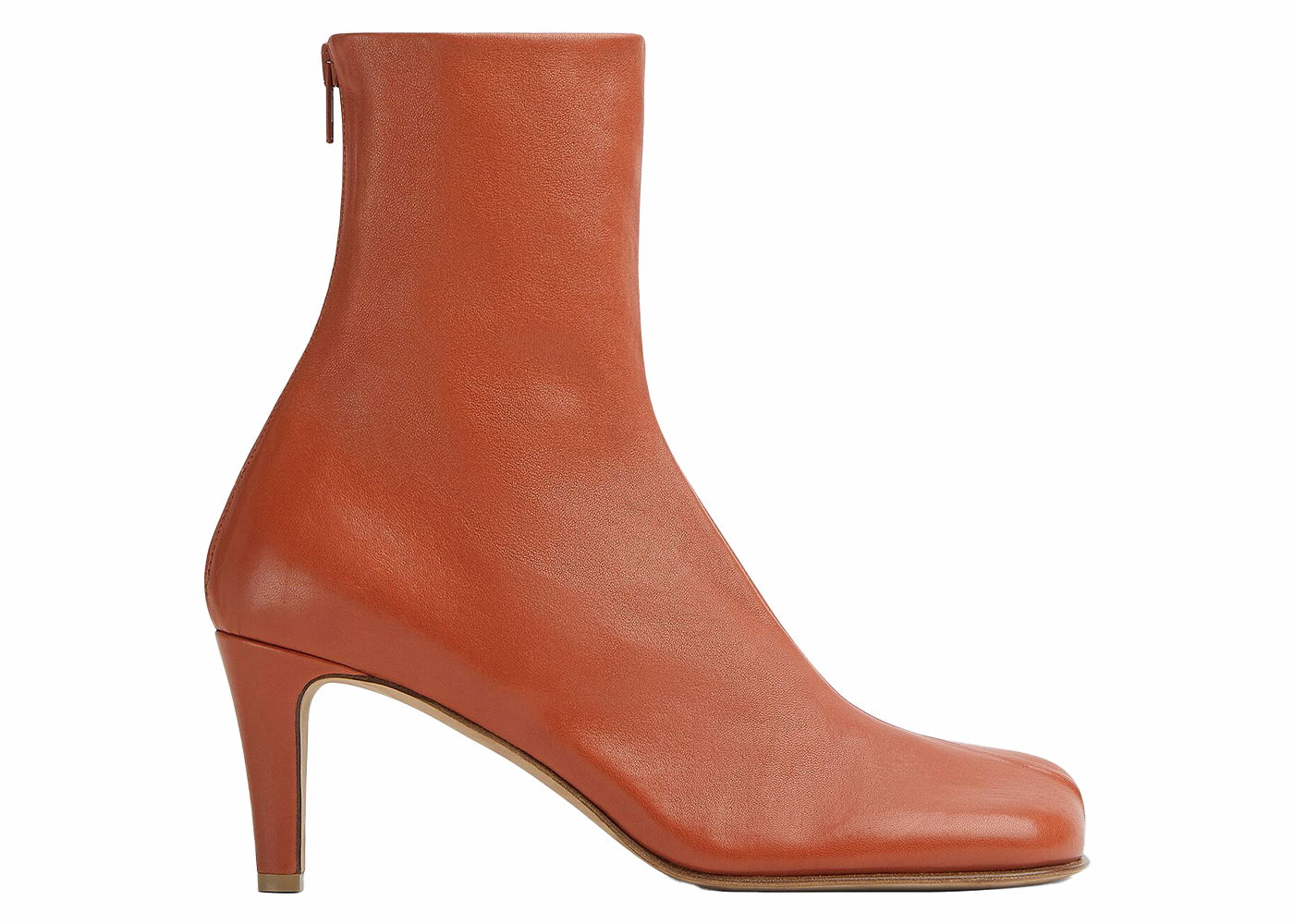 Sneakers og sko Bottega Veneta Leather Ankle Boots Orange | 667208VBSO06561, 0