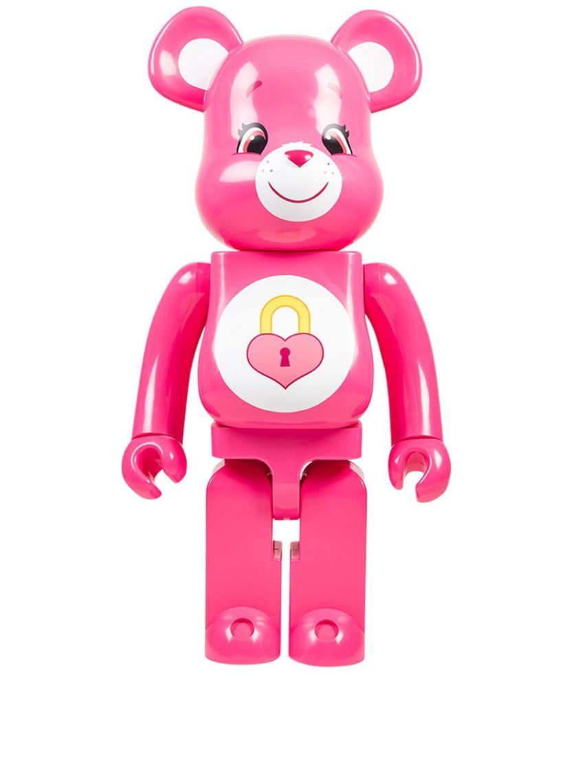 Collectible Medicom Toy Care Bears Secret Bear BE@RBRICK figure - Pink Lyserød | MEDI016020141691