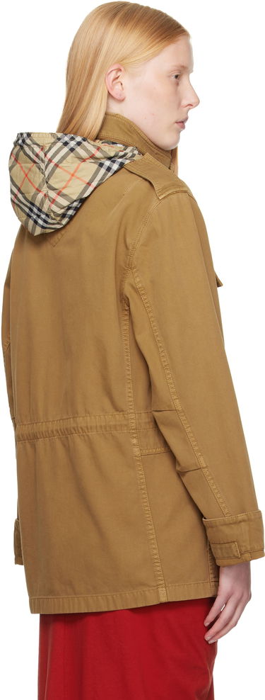 Parka Burberry Burberry Hooded Field Jacket Brun | 8106036, 2