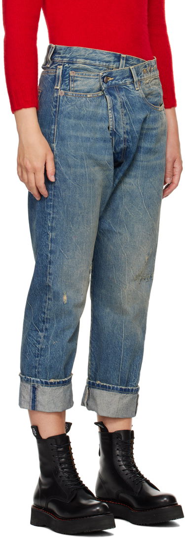 Jeans R13 R13 Crossover Jeans Blå | R13W2048-734, 4