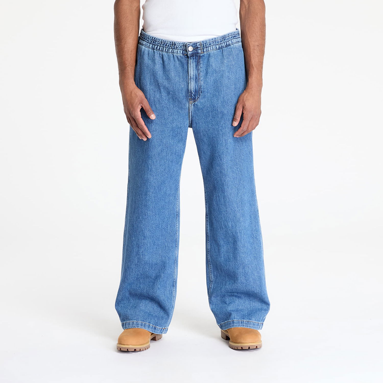 Jeans CALVIN KLEIN Calvin Klein Jeans 90'S Loose Fit Pull On Denim Pants Blå | J30J327518 1A4, 0