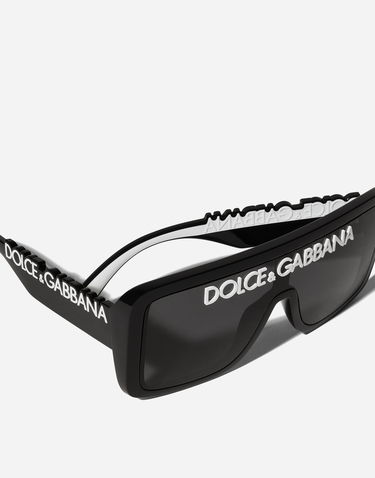 Solbriller Dolce & Gabbana Dg Logo Acetate Sunglasses Onesize Sort | VG6204VN1879V000, 3