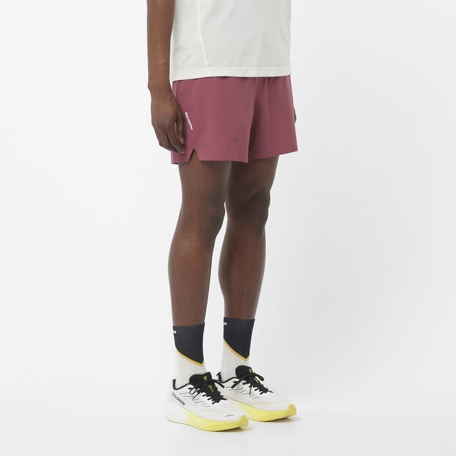 Shorts Salomon Shakeout Easy 5" Running Shorts Bourgogne | LC2704900