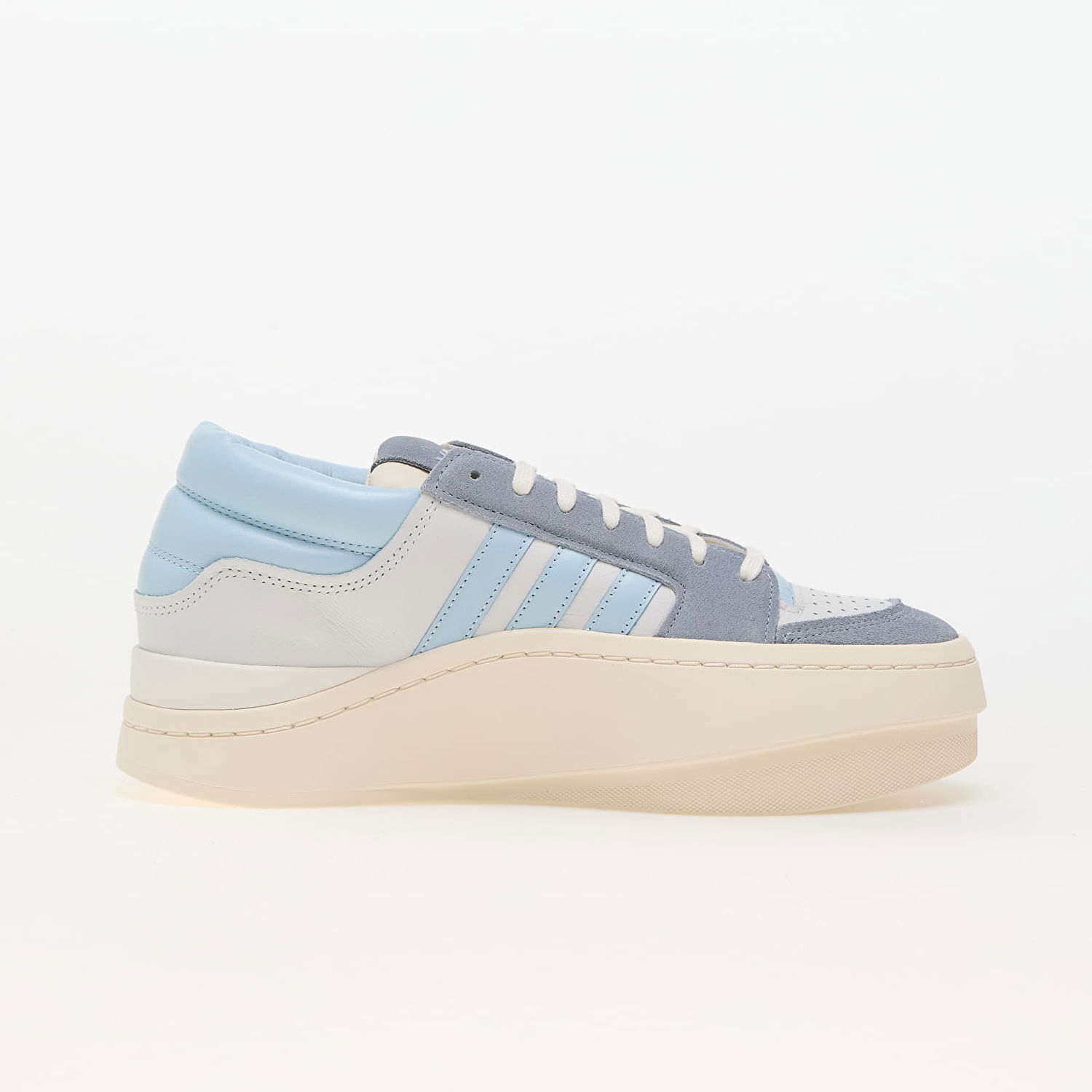 Sneakers og sko Y-3 Centennial Low Off White/ Light Grey/ Crew White Hvid | IG4080, 1