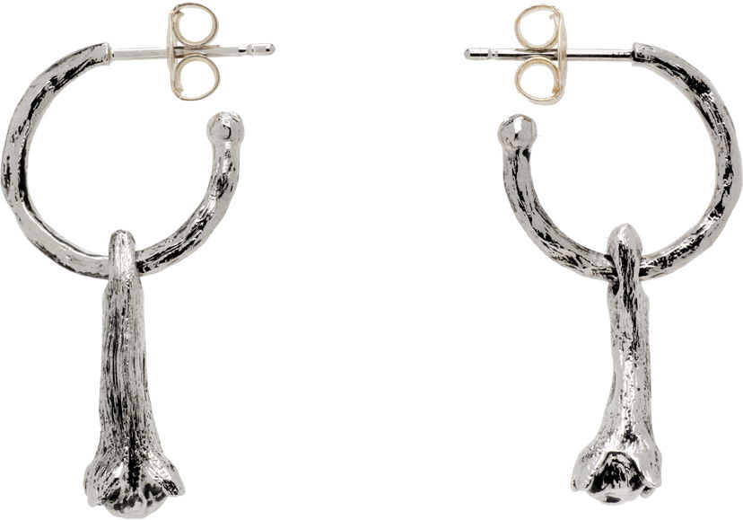 Øreringe LEMAIRE Lemaire Silver Clove Drop Earrings Metalisk | JW0131 LO036