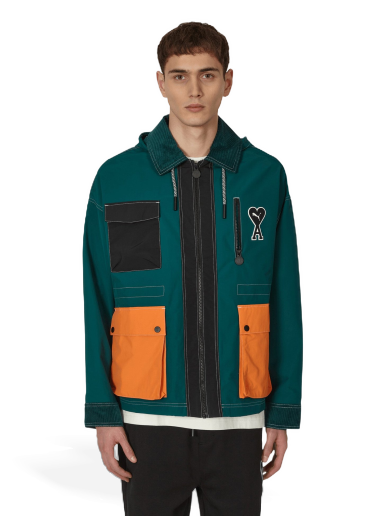 Jakke Puma AMI x Nylon Jacket Grøn | 535990-24