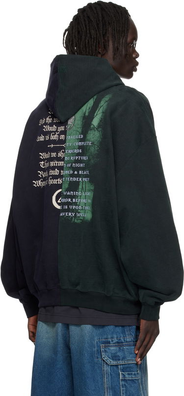 Sweatshirt VETEMENTS Vetements Cradle of Filth Cut-Up Oversized Hoodie Flerfarvet | UCF76HD850EN, 2
