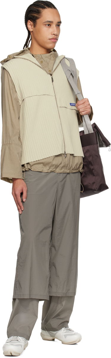 Sweater A-COLD-WALL* A-COLD-WALL* Panel Knit Vest Beige | ACWMK204, 4