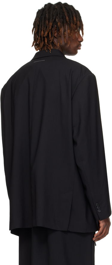 Frakker Maison Margiela MM6 Maison Margiela Virgin Wool Blazer Sort | SH0BN0011 M35080, 2