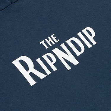Sweatshirt RIPNDIP Rip N Dip Crosswalk Hoodie M Mørkeblå | RNDSPR25130, 1