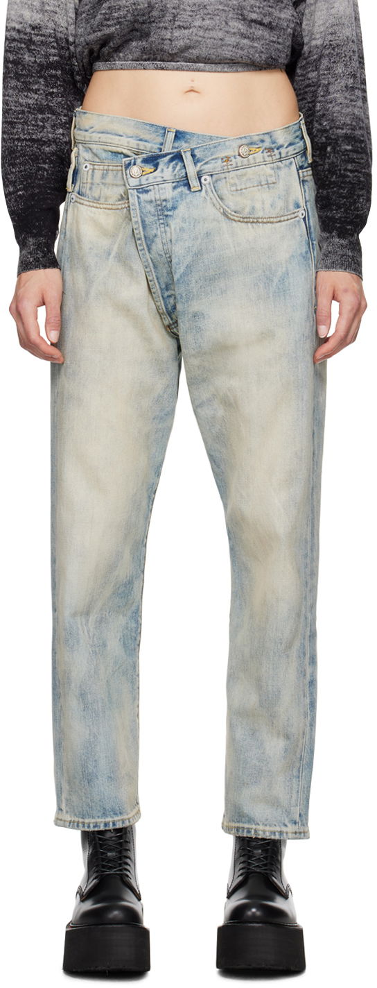 Jeans R13 R13 Crossover Jeans Blå | R13W2048 D218A
