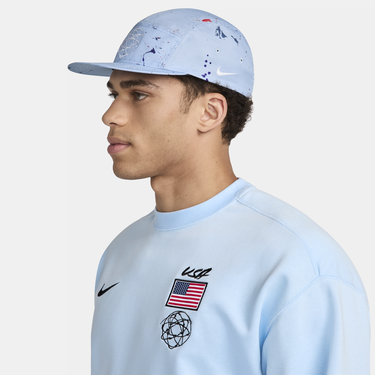 Kasket Nike Dri-FIT USA Fly Breaking Blå | FN7241-441, 2