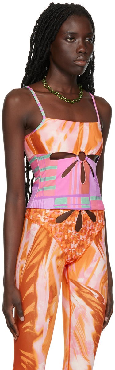 Tanktop Collina Strada Collina Strada Cutout Print Top Flerfarvet | XX3197, 4