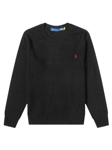 Sweatshirt Polo by Ralph Lauren Ralph Lauren Cotton Shaker Crew Knit Polo Sort | 710810846020