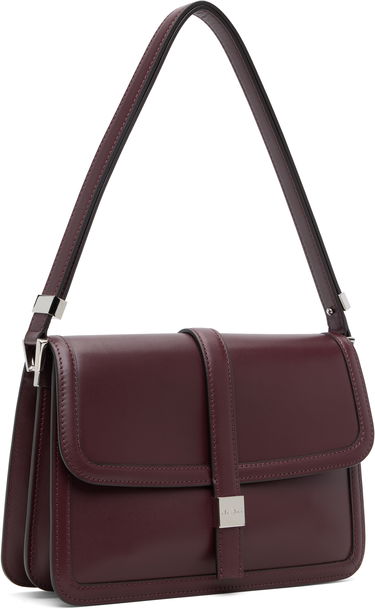 Skuldertaske Max Mara Bianca Leather Shoulder Bag Bourgogne | 2524516172600, 1
