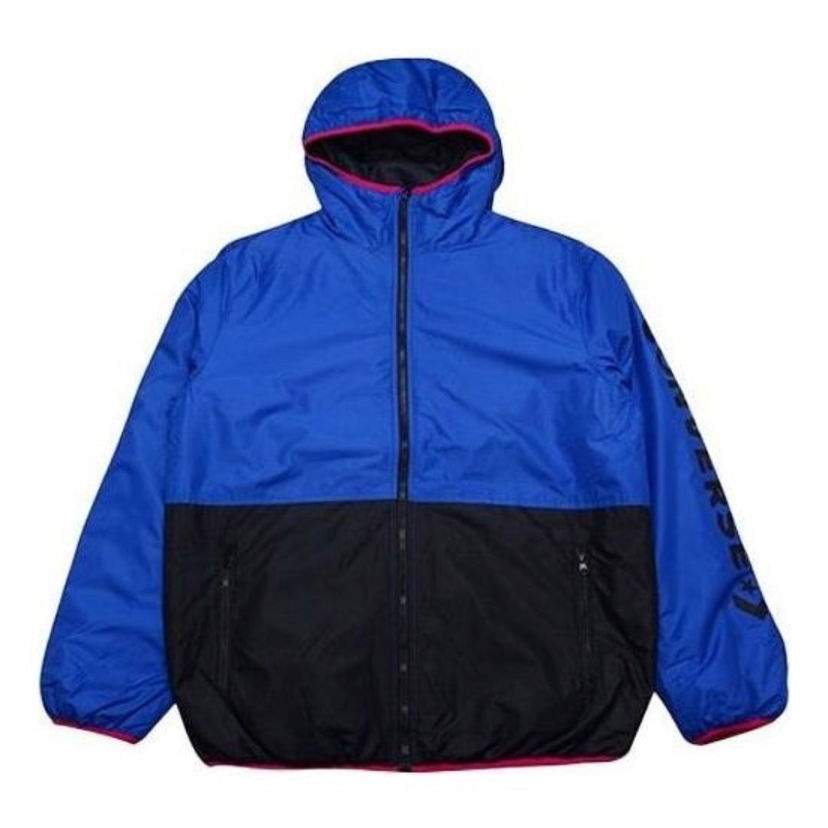 Puffer jakke Converse Insulated Windbreaker Jacket Blå | 10017090-A03