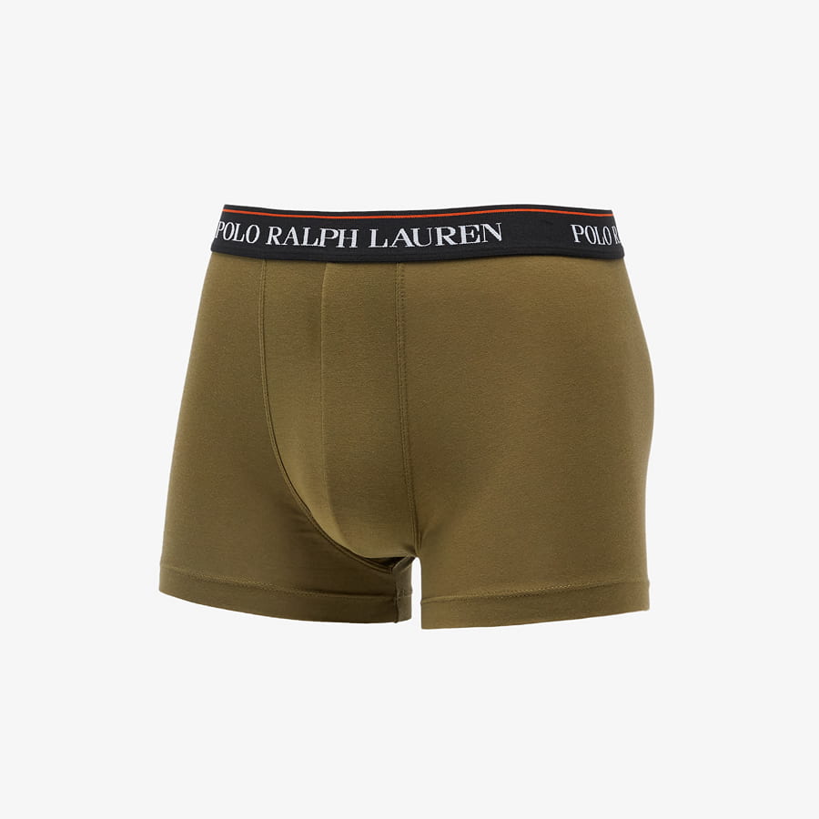Boksere Polo by Ralph Lauren Classic Trunk 3-Pack Flerfarvet | 714830299029, 1