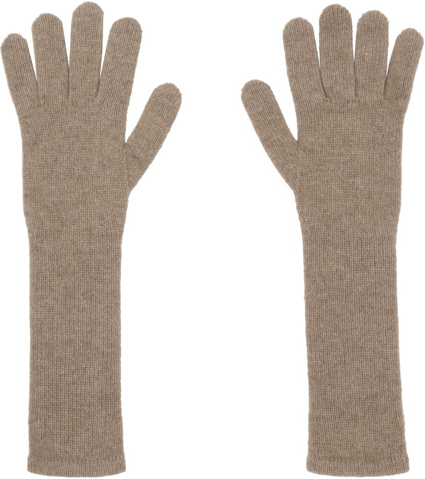 Handsker Max Mara Mmjock Knit Gloves Beige | 2424566012600 MM02335