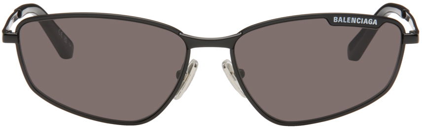 Solbriller Balenciaga Oval Sort | BB0277S-001, 0