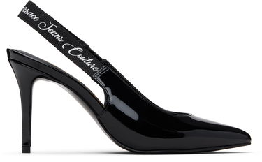 Skopleje Versace Versace Jeans Couture Scarlett Slingback Mid Heels Sort | E79VA3S52_EZS859, 0