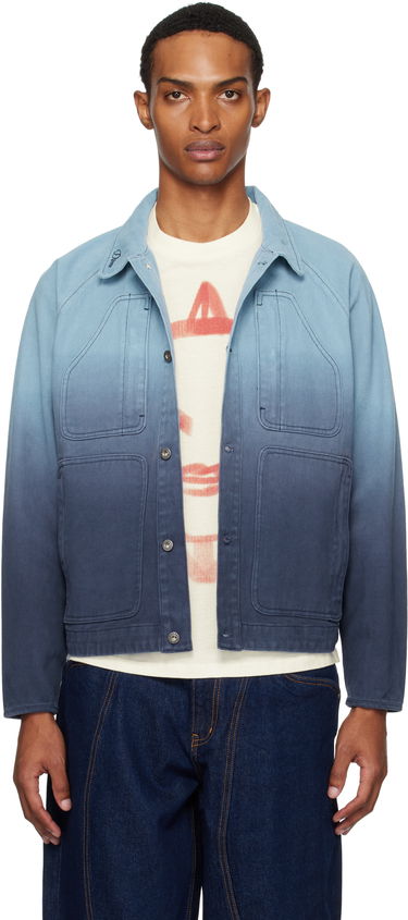 Jakke Dime Dime Dipped Chore Jacket Blå | DIMESU252BLU, 0