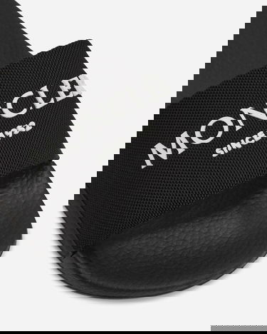Sneakers og sko Moncler Logo Slides Sort | H109A4C00050 999, 6