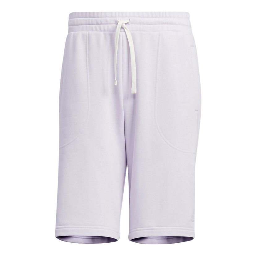 Shorts adidas Originals Solid Color Casual Straight Shorts Lilla | HS6824