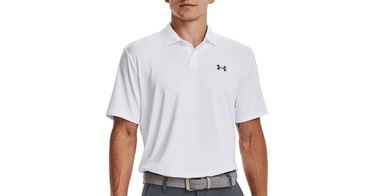 Polo skjorte Under Armour Performance 3.0 Polo Shirt Hvid | 1377374-100, 1