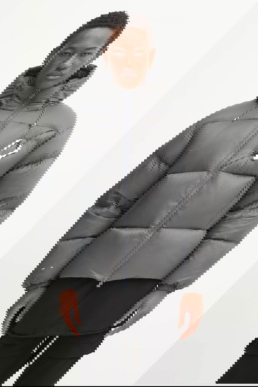 Puffer jakke HELIOT EMIL Heliot Emil Down Puffer Jacket Grå | PREAW25.M.02.093.DGY05., 0