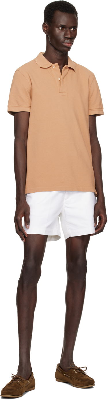 Shorts Tom Ford TOM FORD Cotton Satin Tailored Shorts Hvid | SSL002-FMC171S25, 3