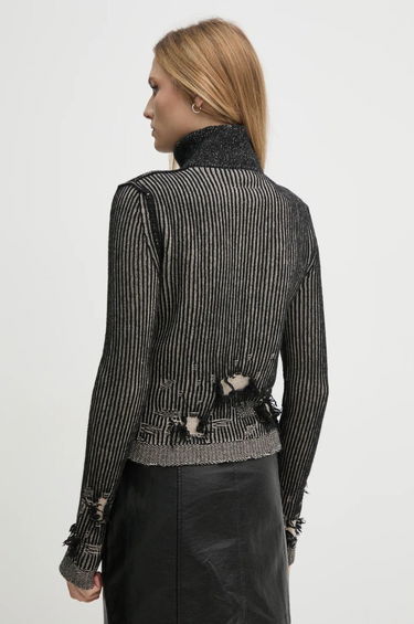 Sweater Maison Margiela Zipped Turtleneck Jacket Lilla | S62AN0133 M13076, 2